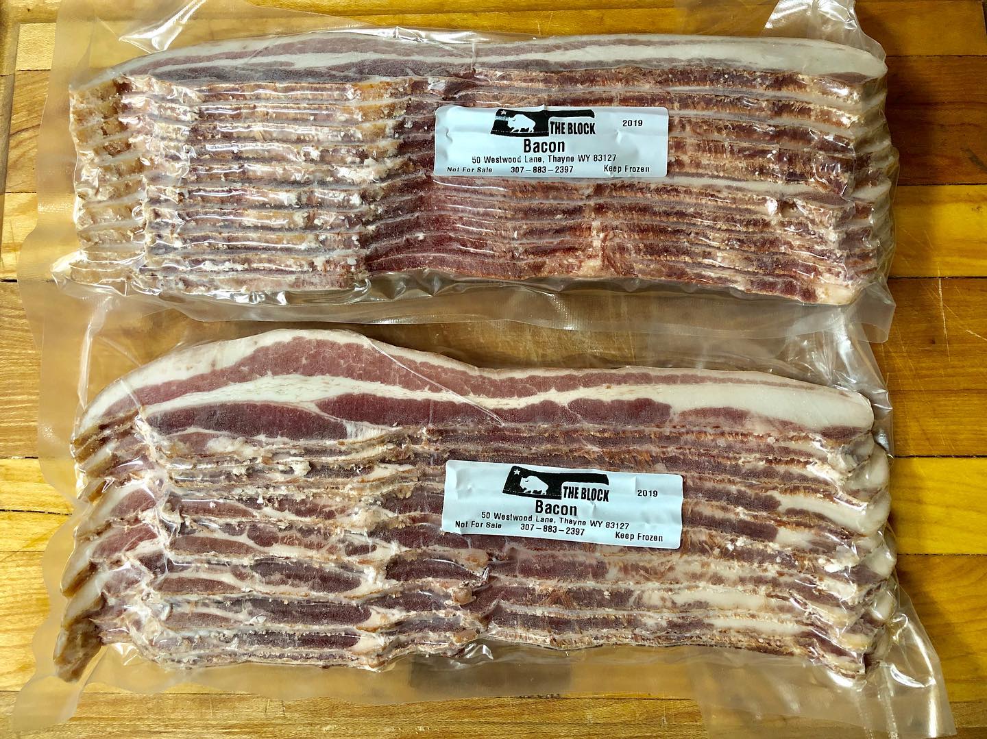 Custom Cured and Smoked Bacon