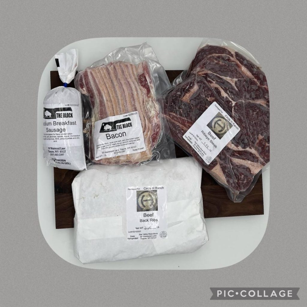 *Steak + Ribs Gift Basket